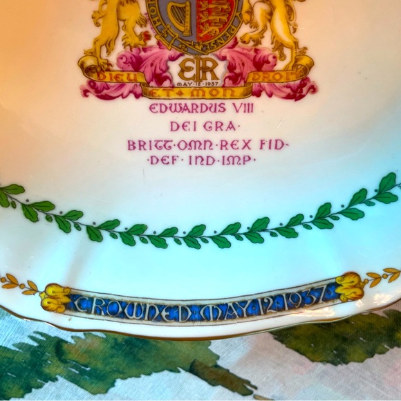 👑HP👑King Edward VIII 1937 Coronation Bowl with Handles - Picture 6 of 7